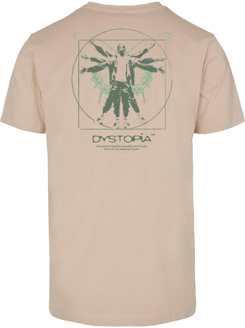 T-shirt dystopia - mister tee Beige - Kiabi