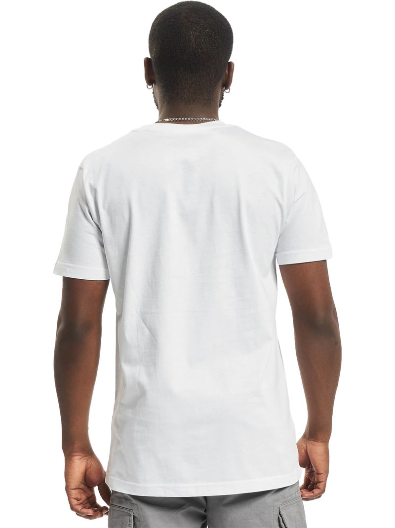 T-shirt easy sign - mister tee Blanc - Kiabi