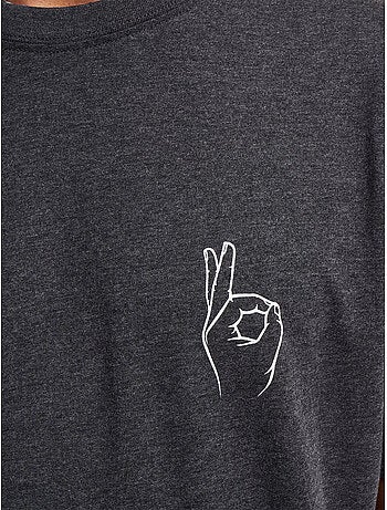 T-shirt easy sign - mister tee