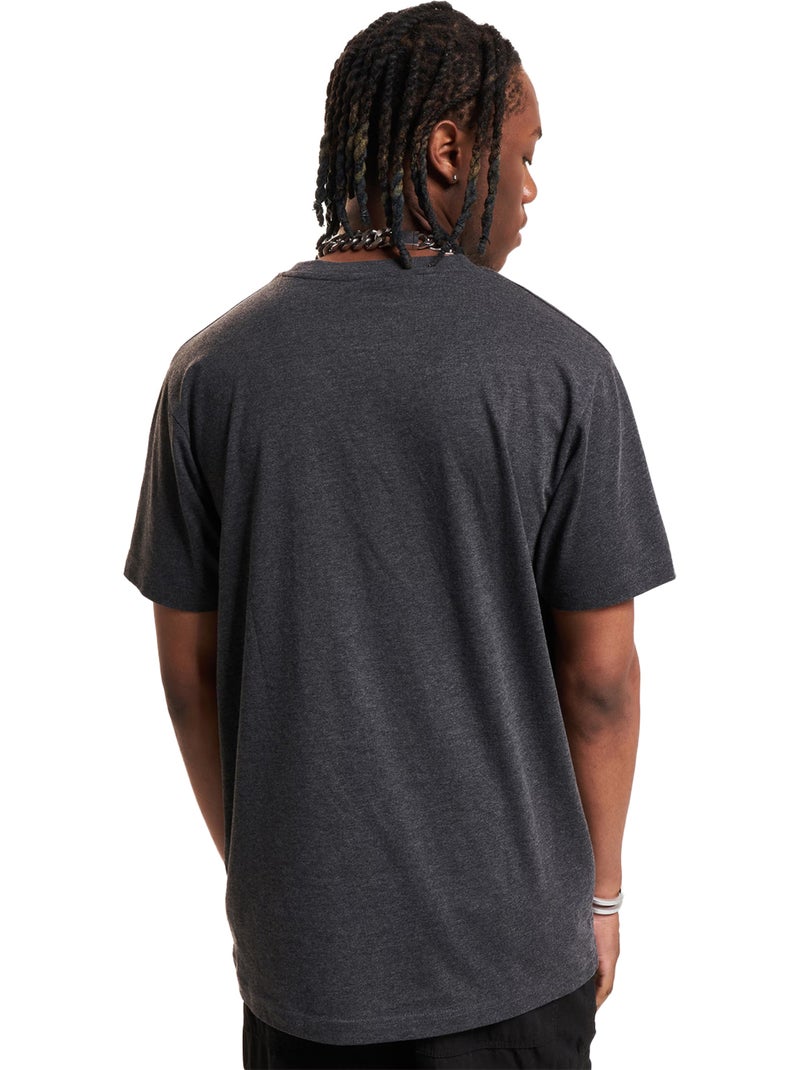 T-shirt easy sign - mister tee Gris Gris anthracite - Kiabi