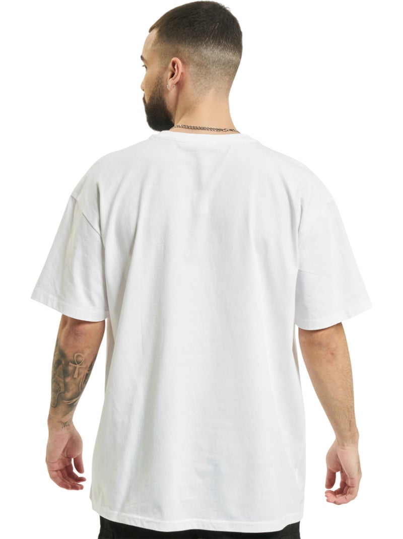 T-shirt eat lit! - mister tee Blanc - Kiabi