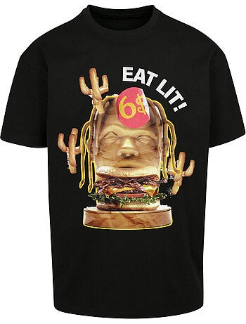 T-shirt eat lit! - mister tee