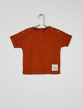 T-shirt éco-conçu en nid d'abeille