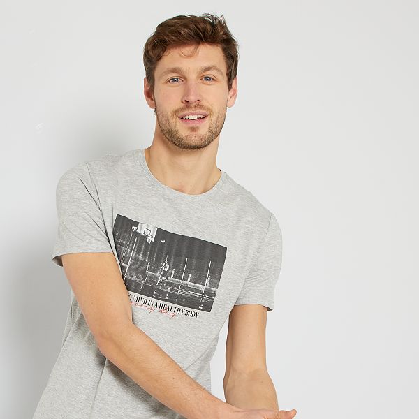 t shirt kiabi homme