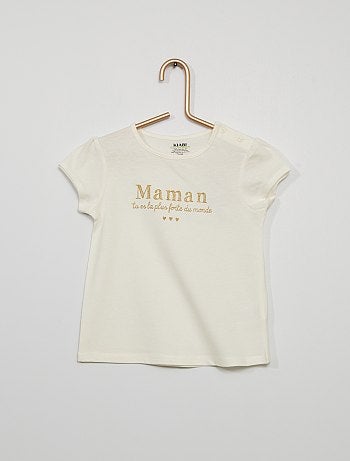 T-shirt éco-conçu imprimé