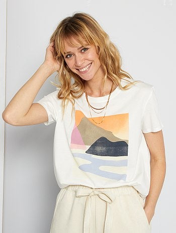 T-shirt éco-conçu 'coeurs'