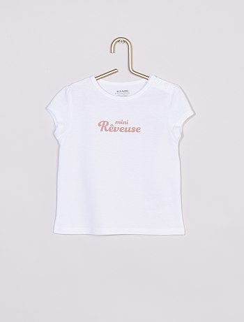 T-shirt éco-conçu imprimé fantaisie