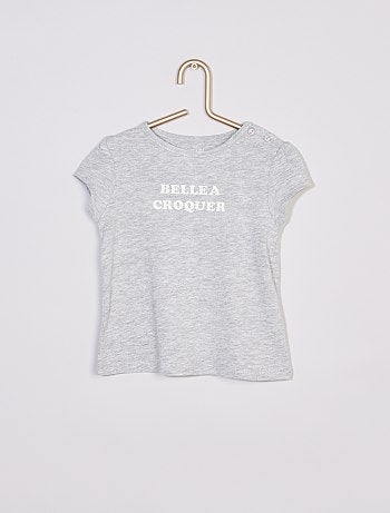 T-shirt éco-conçu imprimé fantaisie