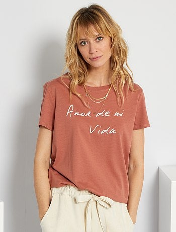 T-shirt éco-conçu 'coeurs'