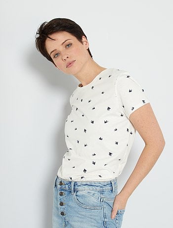 T-shirt éco-conçu 'coeurs'