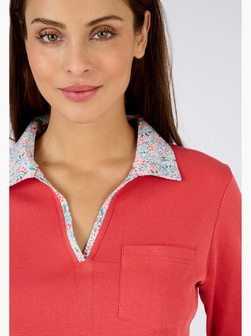 T-shirt effet 2 en 1 - Damart - Kiabi