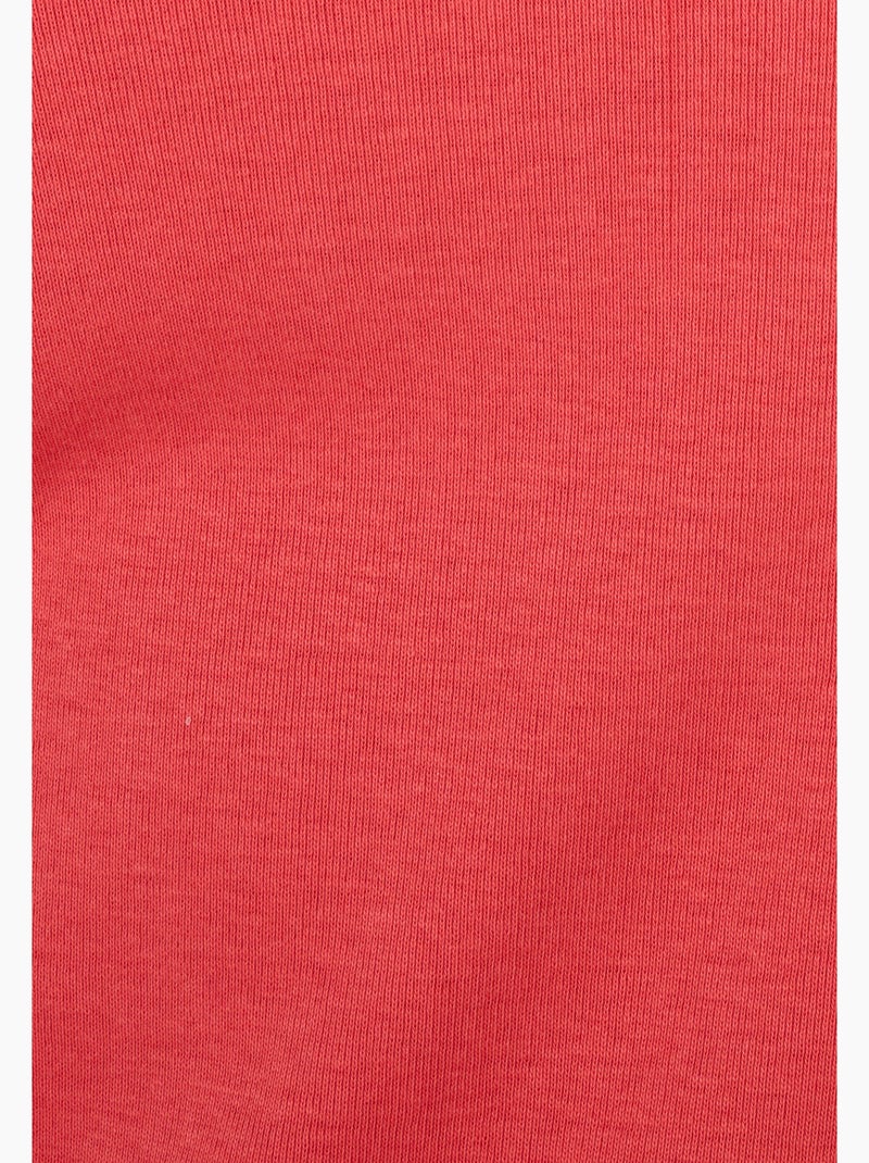 T-shirt effet 2 en 1 - Damart Corail - Kiabi