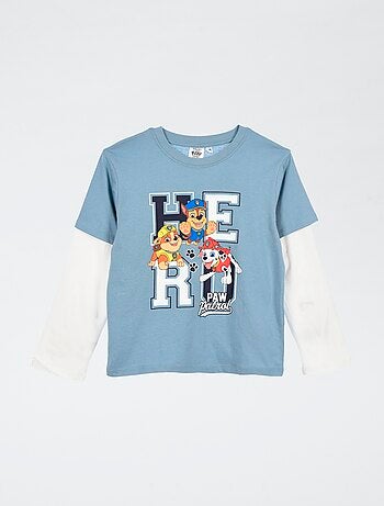 T-shirt effet doubles manches 'Pat Patrouille'
