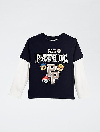 T-shirt effet doubles manches 'Pat Patrouille'