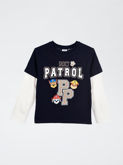 T-shirt effet doubles manches 'Pat Patrouille' - Kiabi