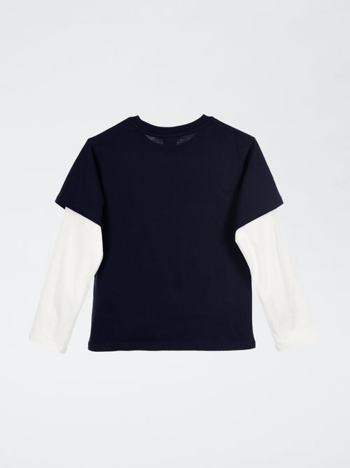 T-shirt effet doubles manches 'Pat Patrouille' - Kiabi