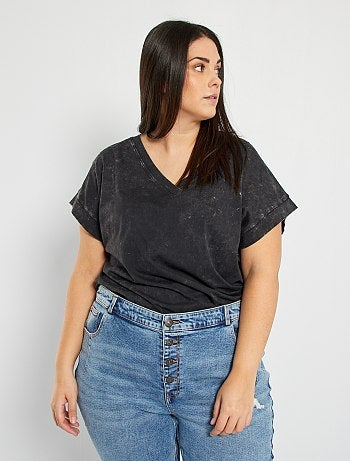 T-shirt effet usé éco-conçu