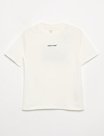 T-shirt 'égalité des genres'