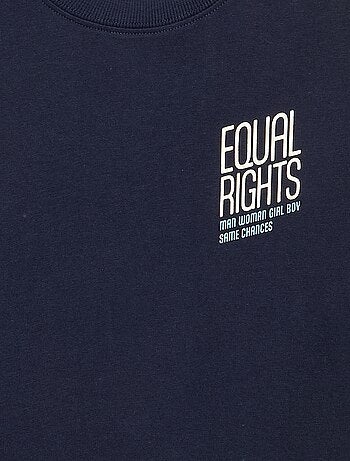 T-shirt 'égalité des genres'