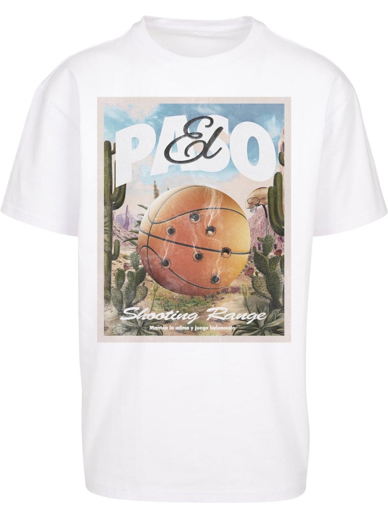 T-shirt el paso - mister tee Blanc - Kiabi