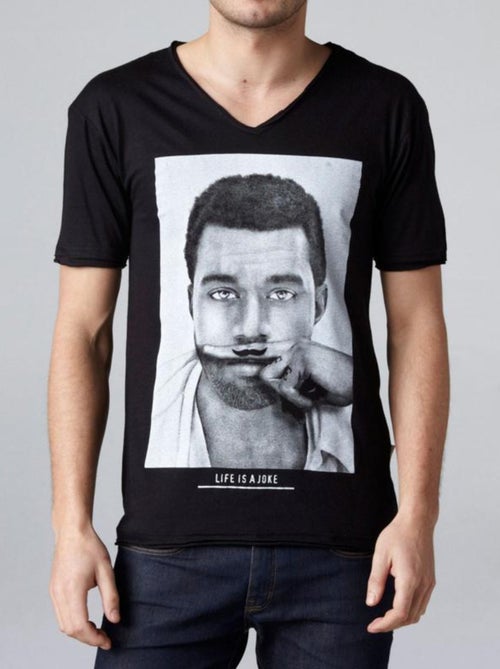 T-Shirt Eleven Paris KW Noir - Kiabi