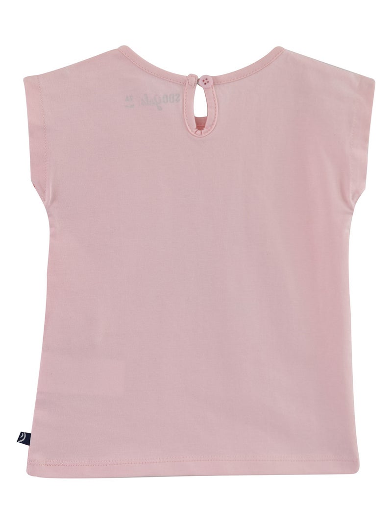 T SHIRT ELINA TUTTI FRUTTI Rose - Kiabi
