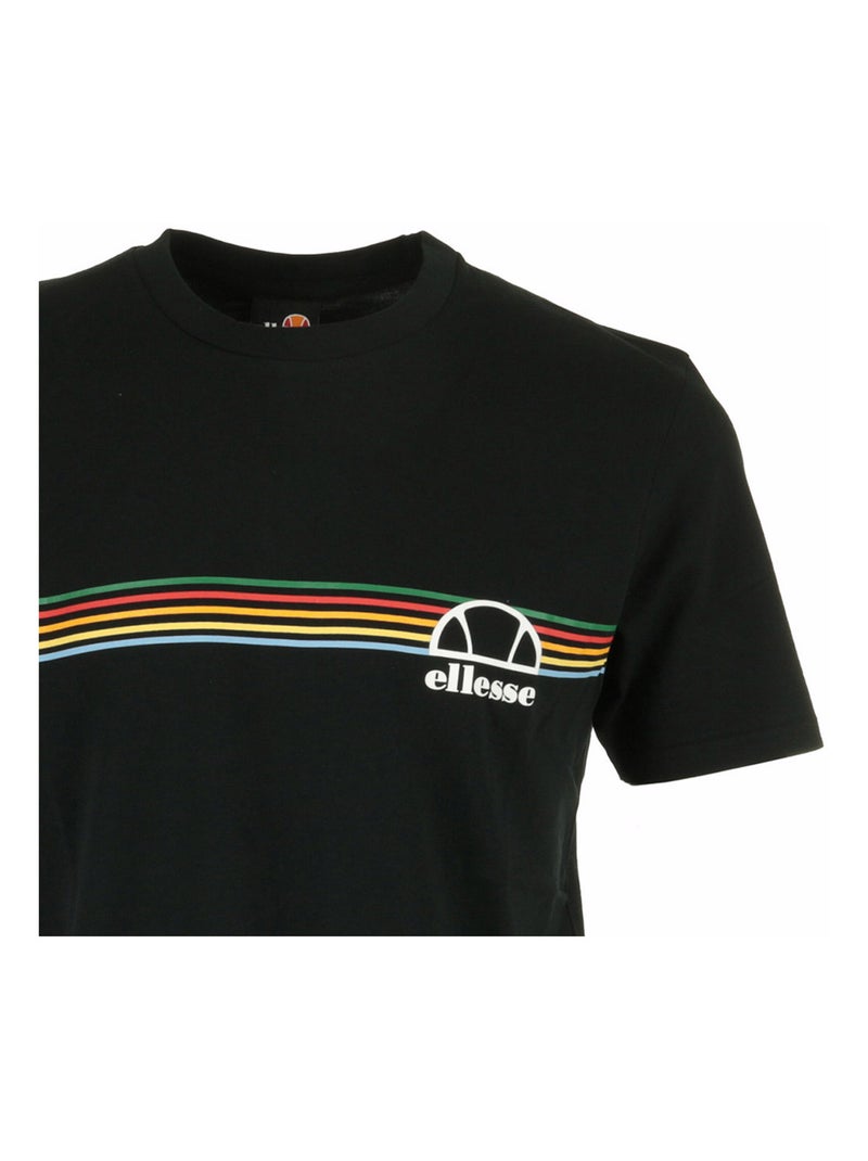 T-shirt Ellesse Lental Tee Noir Multicolore - Kiabi