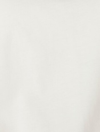 T-shirt empiècement broderie anglaise - Damart
