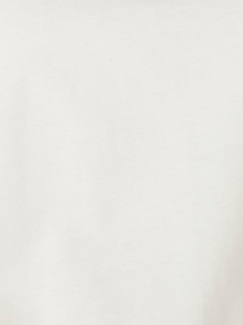 T-shirt empiècement broderie anglaise - Damart - Kiabi