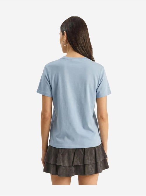T-shirt en coton à col rond brodé lucci - Kiabi T-shirt en coton à col rond brodé lucci - Kiabi