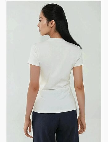 T-shirt en coton à col rond et coupe régulière hiccup