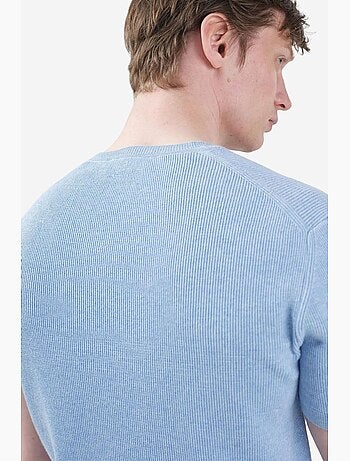 T-shirt en coton à col rond giesto