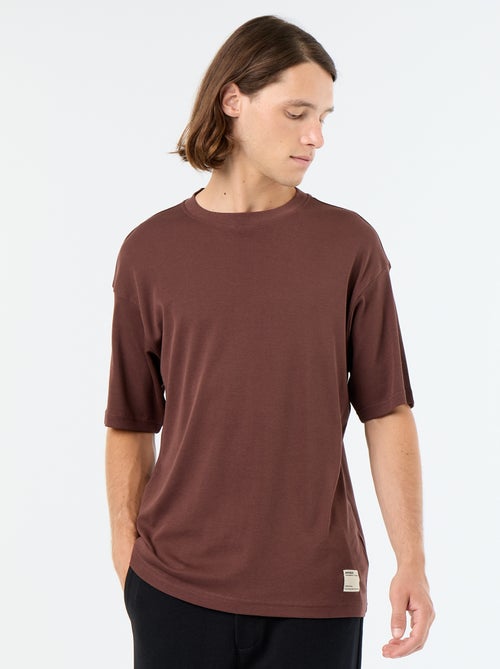 T-shirt en coton à col rond homme - Kiabi T-shirt en coton à col rond homme - Kiabi