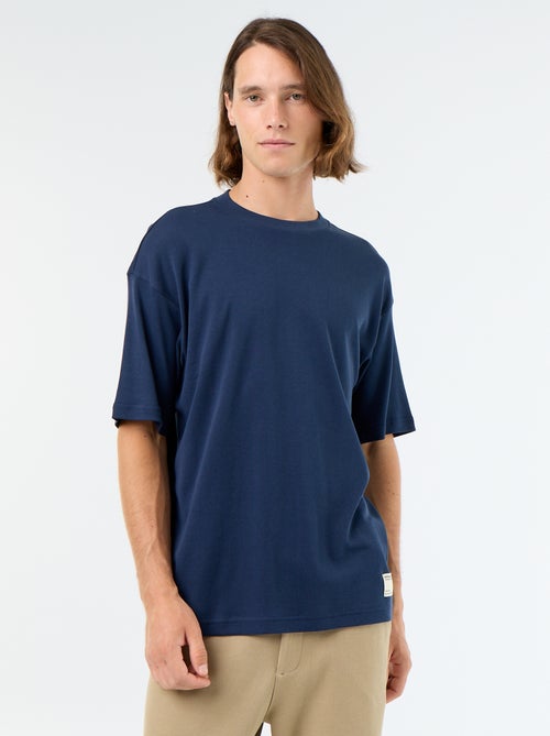 T-shirt en coton à col rond Homme - Kiabi T-shirt en coton à col rond Homme - Kiabi