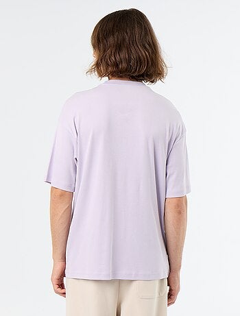 T-shirt en coton à col rond Homme