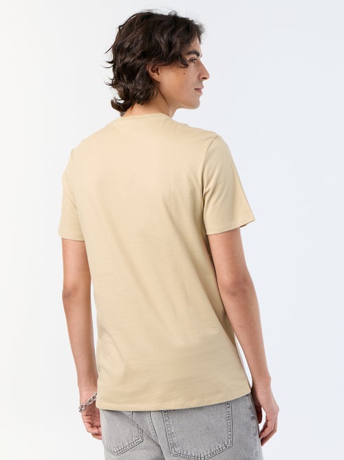 T-shirt en coton à col rond imprimé pour homme - Kiabi T-shirt en coton à col rond imprimé pour homme - Kiabi