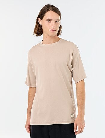 T-shirt en coton à col rond Homme