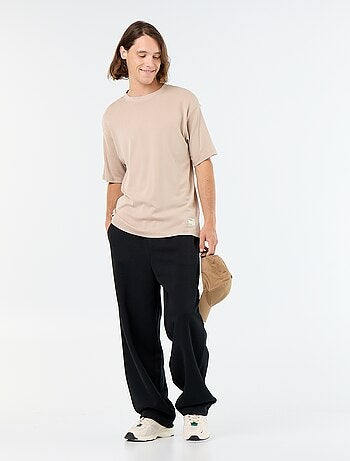 T-shirt en coton à col rond Homme