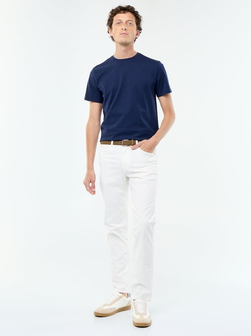 T-shirt en coton à col rond pour homme - Kiabi T-shirt en coton à col rond pour homme - Kiabi