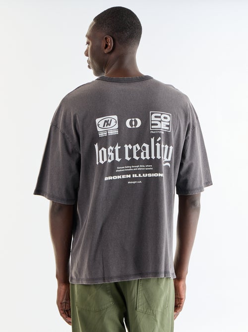 T-shirt en coton à col rond pour homme - Kiabi T-shirt en coton à col rond pour homme - Kiabi