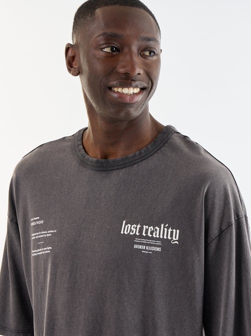 T-shirt en coton à col rond pour homme - Kiabi T-shirt en coton à col rond pour homme - Kiabi