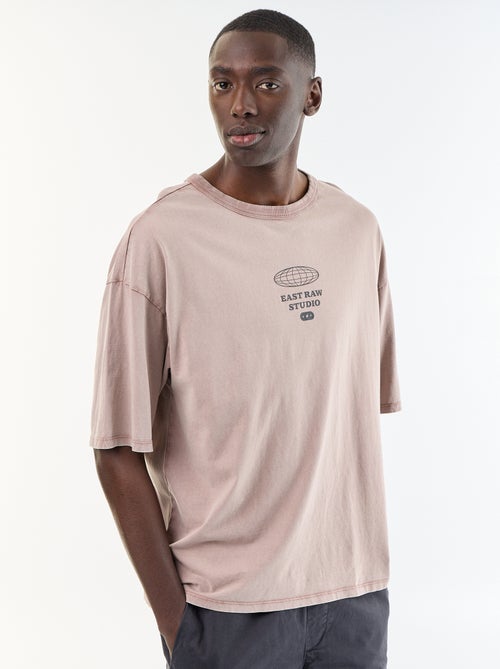 T-shirt en coton à col rond pour homme - Kiabi T-shirt en coton à col rond pour homme - Kiabi