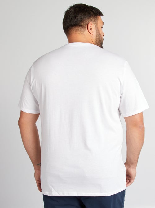T-shirt en coton à col V pour homme - Kiabi T-shirt en coton à col V pour homme - Kiabi