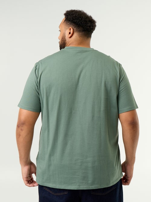 T-shirt en coton à col V pour homme - Kiabi T-shirt en coton à col V pour homme - Kiabi