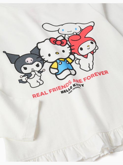 T-shirt en coton à imprimé Hello Kitty and Friends - Kiabi