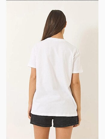 T-shirt en coton à manches courtes accessory lucci
