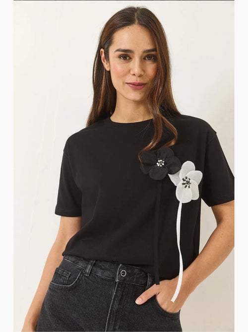 T-shirt en coton à manches courtes accessory lucci - Kiabi T-shirt en coton à manches courtes accessory lucci - Kiabi