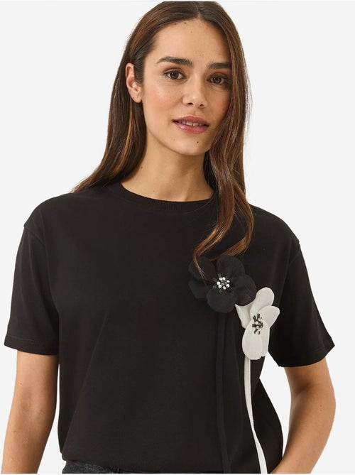 T-shirt en coton à manches courtes accessory lucci - Kiabi T-shirt en coton à manches courtes accessory lucci - Kiabi