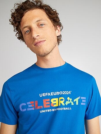 T-shirt en coton à manches courtes 'Euro 2024'