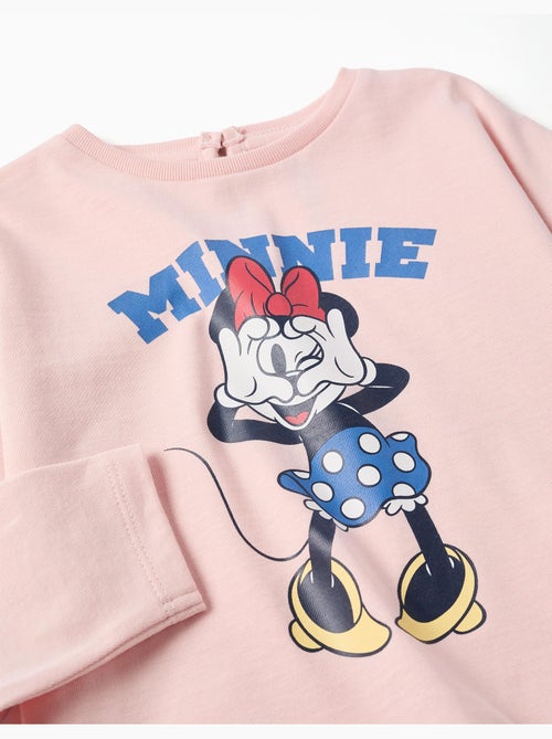 T-shirt en coton à manches longues avec imprimé minnie - Kiabi T-shirt en coton à manches longues avec imprimé minnie - Kiabi
